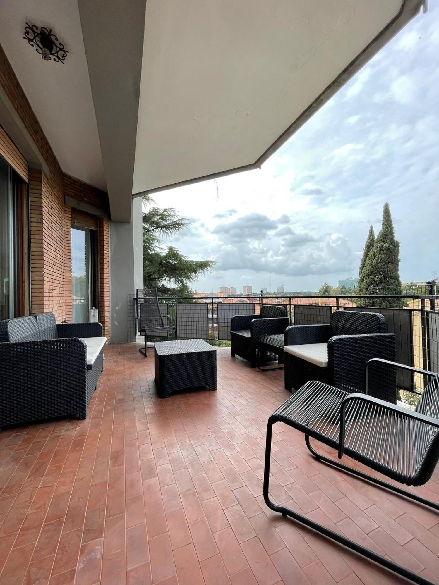 Eur Centro Lux Apartment Con Camino Řím Exteriér fotografie